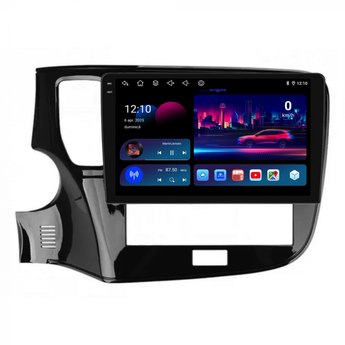 Navigatie Dedicata Mitsubishi Outlander (2019-2021), 9Inch, 6Gb Ram, 128Gb Stocare, Carplay [4]