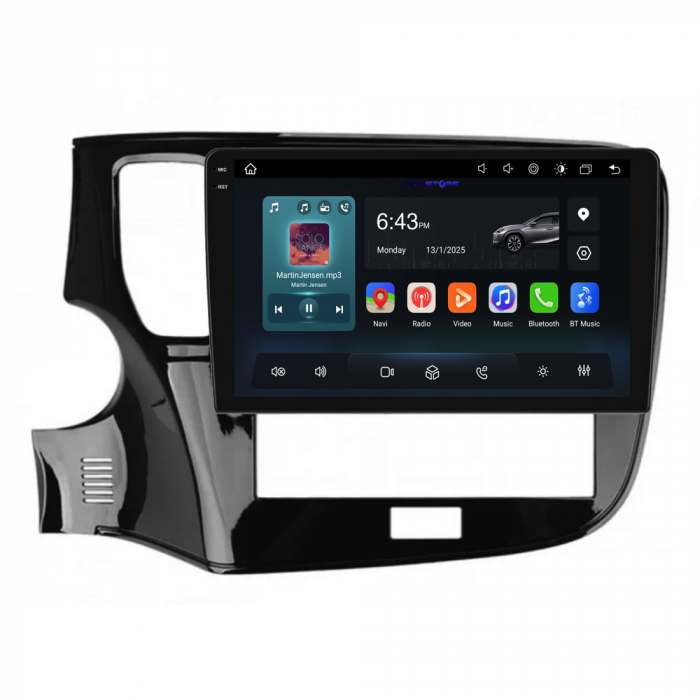 Navigatie Dedicata Mitsubishi Outlander (2019-2021), 9Inch, 6Gb Ram, 128Gb Stocare, Carplay [5]