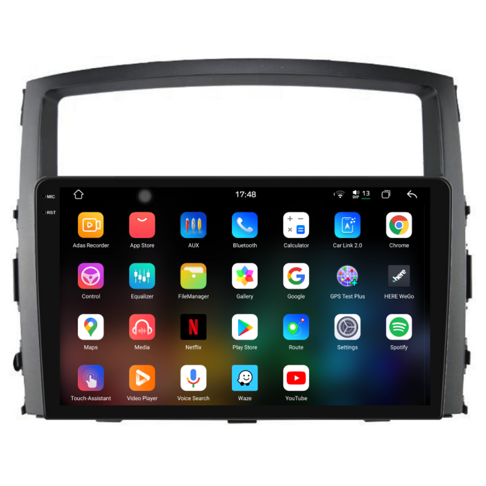 Navigatie Dedicata Mitsubishi Pajero (2006-2018), 2K, 12Gb Ram, 256Gb stocare, Carplay [3]
