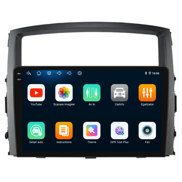 Navigatie Dedicata Mitsubishi Pajero (2006-2018), 9 Inch, 2Gb Ram, 32Gb stocare, Carplay [6]