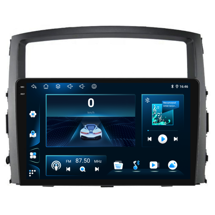 Navigatie Dedicata Mitsubishi Pajero (2006-2018), 9 Inch, 6Gb Ram, 128Gb stocare, Carplay [7]