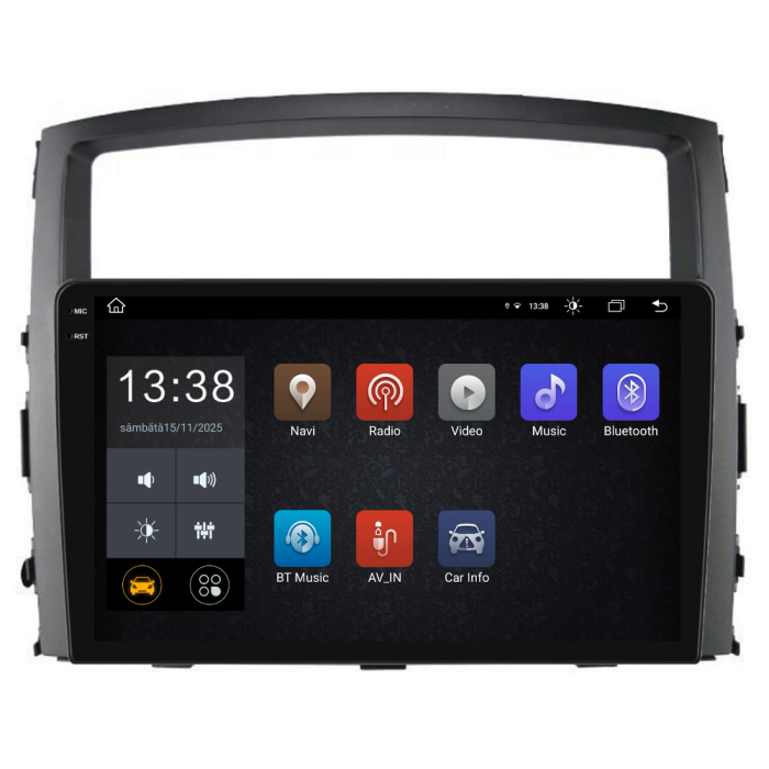 Navigatie Dedicata Mitsubishi Pajero (2006-2018), 9 Inch, 8Gb Ram, 256Gb stocare, Carplay [4]