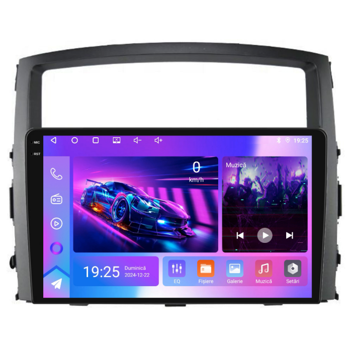 Navigatie Dedicata Mitsubishi Pajero (2006-2018),QuadCore, 9 Inch, 4Gb Ram, 64Gb stocare, Carplay [8]