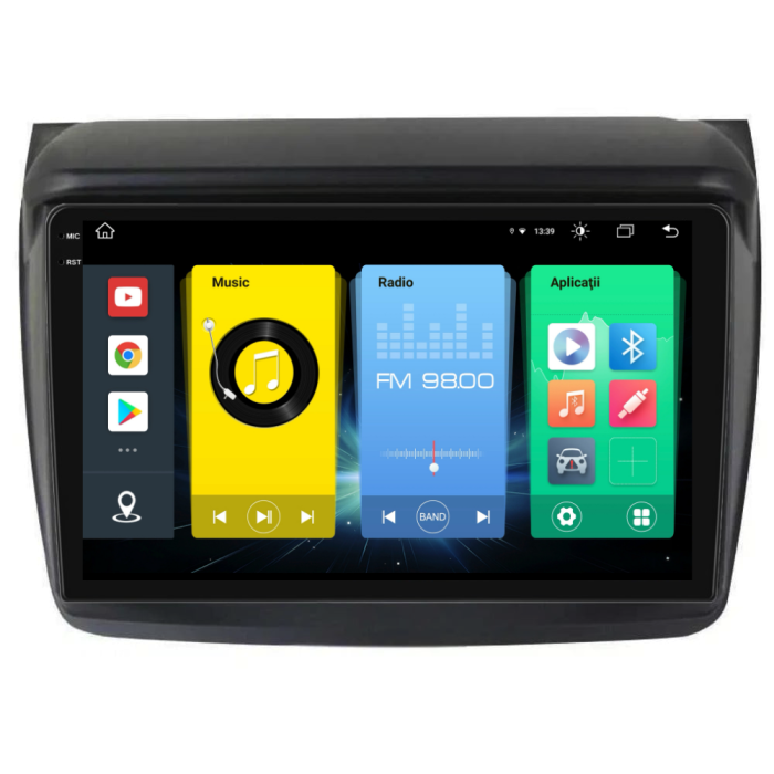 Navigatie Dedicata Mitsubishi Pajero Sport (2006-2013), 2K, 4Gb Ram, 64Gb Stocare, Carplay [7]