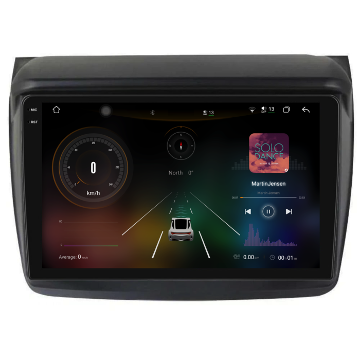 Navigatie Dedicata Mitsubishi Pajero Sport (2006-2013), 2K, 12Gb Ram, 256Gb Stocare, Carplay [2]