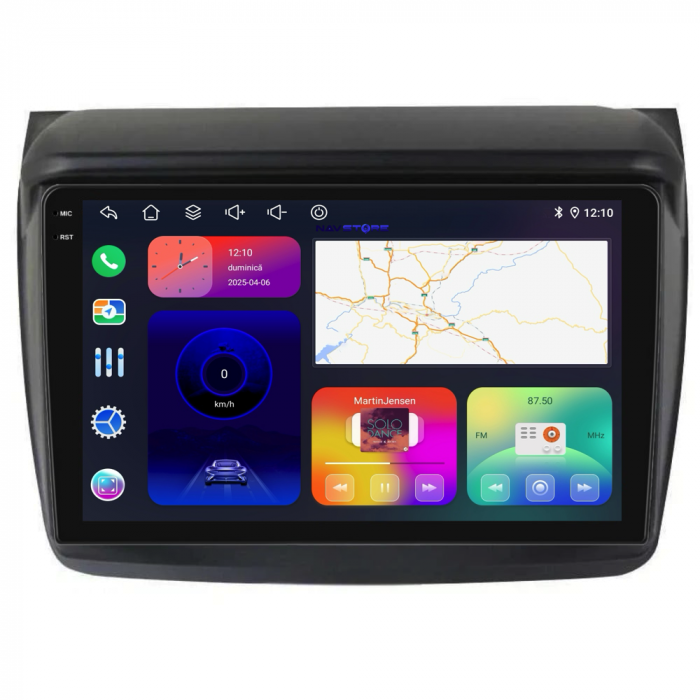 Navigatie Dedicata Mitsubishi Pajero Sport (2006-2013),QuadCore, 9Inch, 4Gb Ram, 64Gb Stocare, Carplay [6]