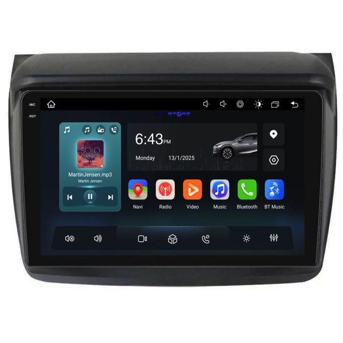 Navigatie Dedicata Mitsubishi Pajero Sport (2006-2013),QuadCore, 9Inch, 4Gb Ram, 64Gb Stocare, Carplay [5]