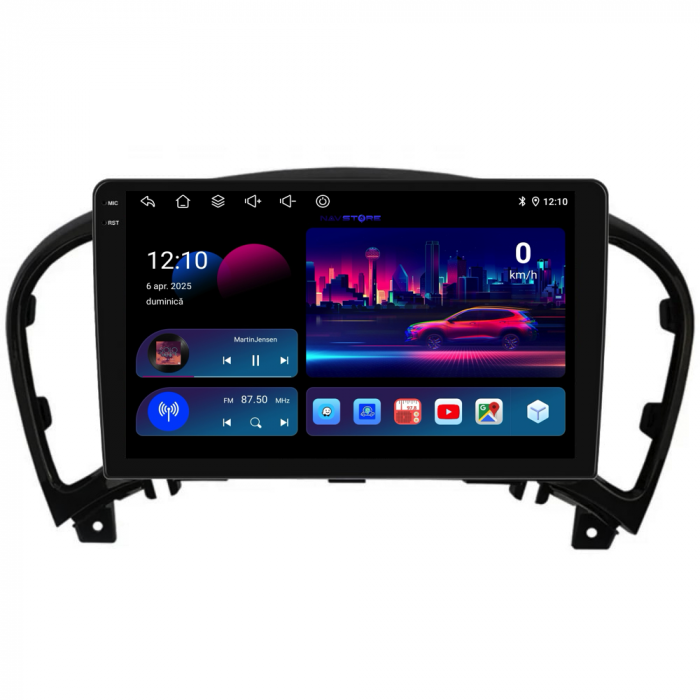 Navigatie Dedicata Nissan Juke (2010-2017), 9Inch, 6Gb Ram, 128Gb Stocare, Carplay [4]