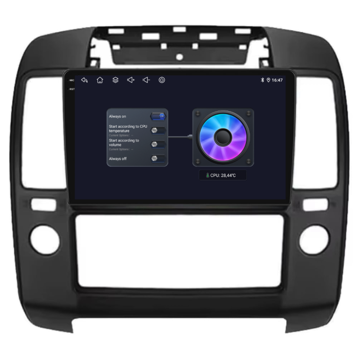 Navigatie Dedicata Nissan Navara (2004-2010), 2K, 8Gb Ram, 256Gb Stocare, Carplay [8]