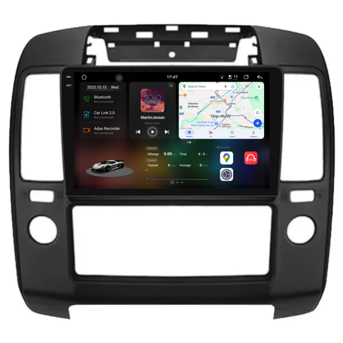 Navigatie Dedicata Nissan Navara (2004-2010), 2K, 12Gb Ram, 256Gb Stocare, Carplay [1]