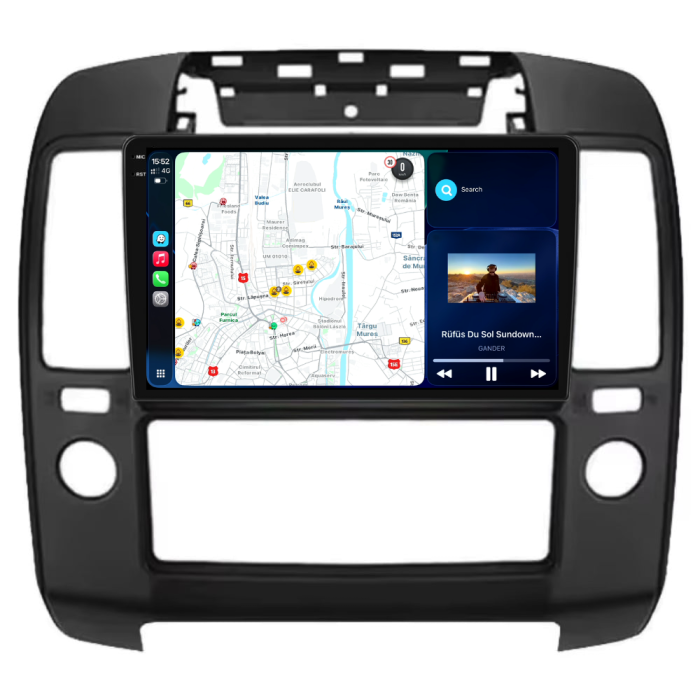 Navigatie Dedicata Nissan Navara (2004-2010), 9Inch, 2Gb Ram, 32Gb Stocare, Carplay [2]