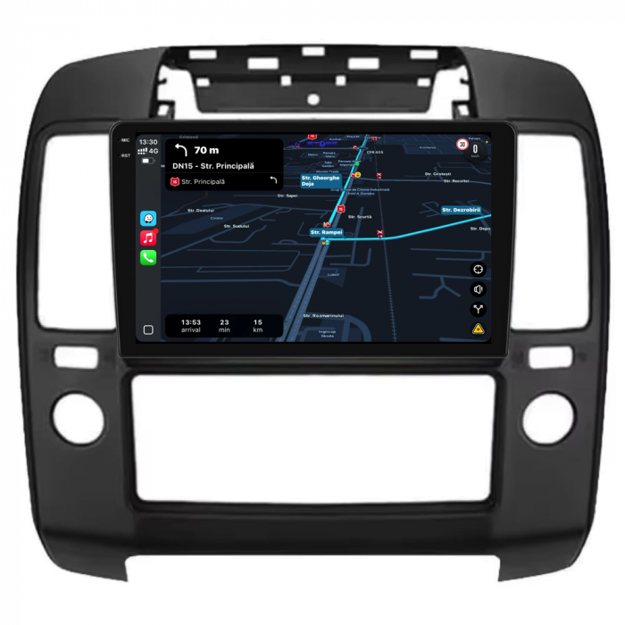 Navigatie Dedicata Nissan Navara (2004-2010), 9Inch, 4Gb Ram, 64Gb Stocare, Carplay [3]