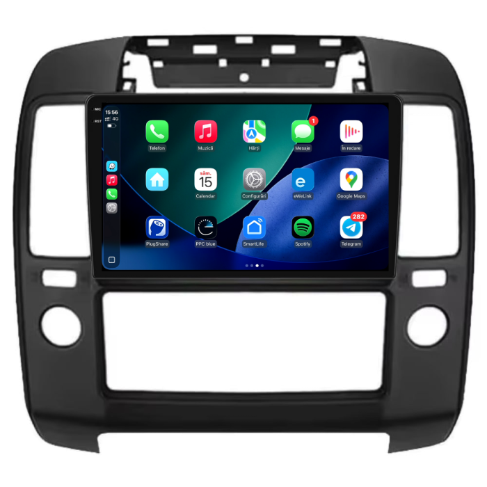 Navigatie Dedicata Nissan Navara (2004-2010), 9Inch, 6Gb Ram, 128Gb Stocare, Carplay [3]