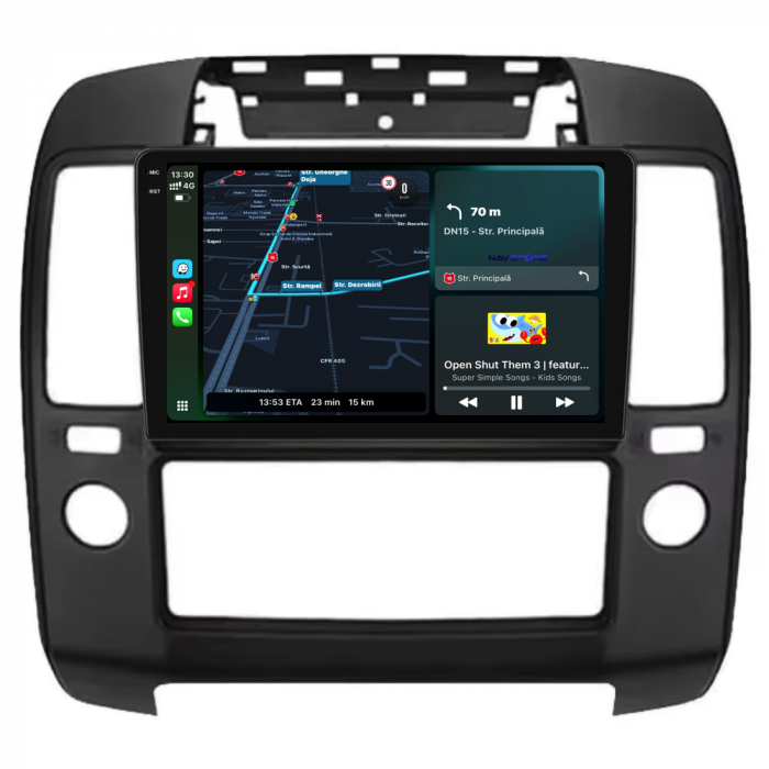 Navigatie Dedicata Nissan Navara (2004-2010), 9Inch, 8Gb Ram, 256Gb Stocare, Carplay [2]