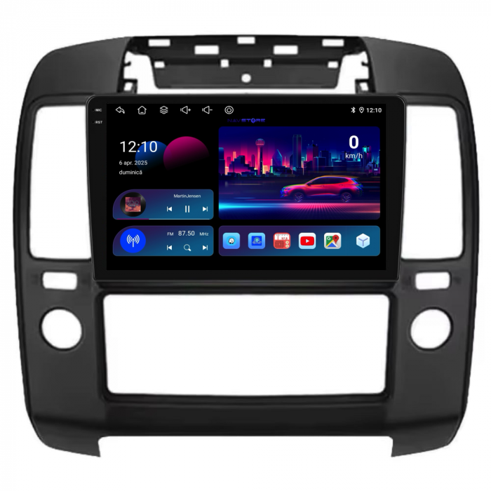 Navigatie Dedicata Nissan Navara (2004-2010), 9Inch, 8Gb Ram, 256Gb Stocare, Carplay [4]