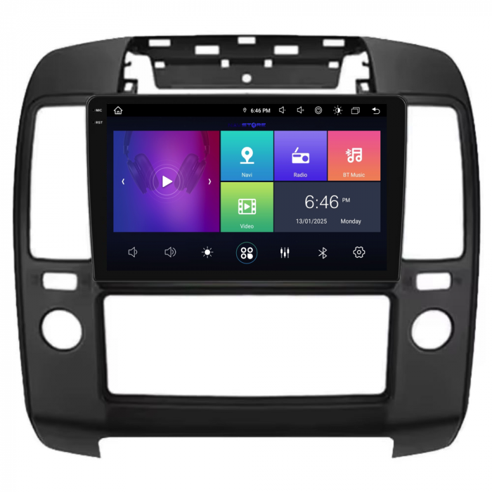 Navigatie Dedicata Nissan Navara (2004-2010), 9Inch, 8Gb Ram, 256Gb Stocare, Carplay [7]