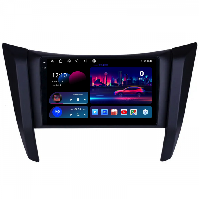 Navigatie Dedicata Nissan Navara (2015-2022), 2K, 8Gb Ram, 256Gb Stocare, Carplay [4]