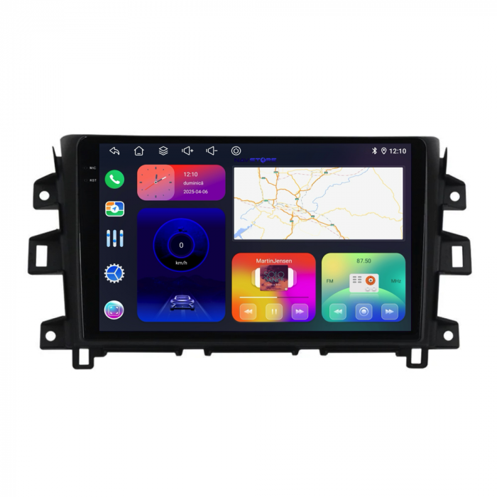Navigatie Dedicata Nissan Navara (2015-2022),QuadCore, 10Inch, 4Gb Ram, 64Gb Stocare, Carplay [6]