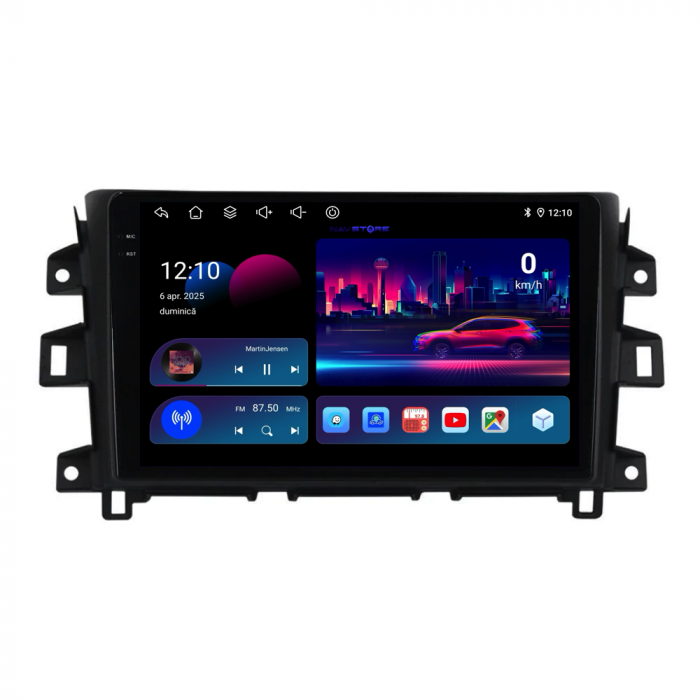 Navigatie Dedicata Nissan Navara (2015-2022),QuadCore, 10Inch, 4Gb Ram, 64Gb Stocare, Carplay [4]