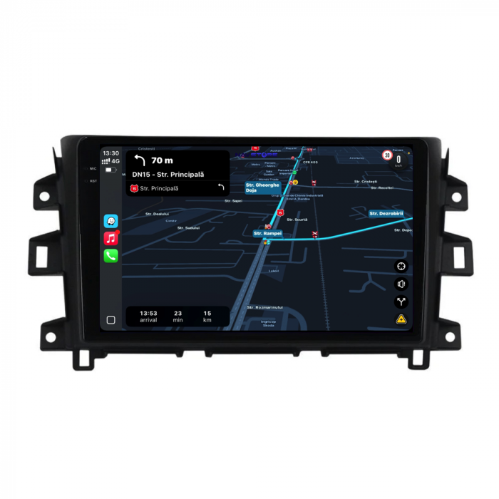 Navigatie Dedicata Nissan Navara (2015-2022),QuadCore, 10Inch, 4Gb Ram, 64Gb Stocare, Carplay [3]
