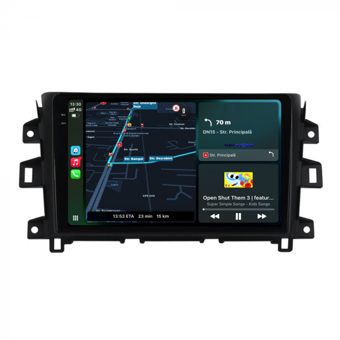 Navigatie Dedicata Nissan Navara (2015-2022),QuadCore, 10Inch, 4Gb Ram, 64Gb Stocare, Carplay [2]