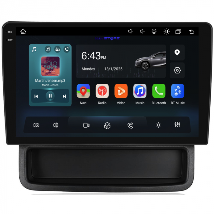 Navigatie Dedicata Nissan Primastar (2010-2014), 10Inch, 4Gb Ram, 64Gb Stocare, Carplay [5]
