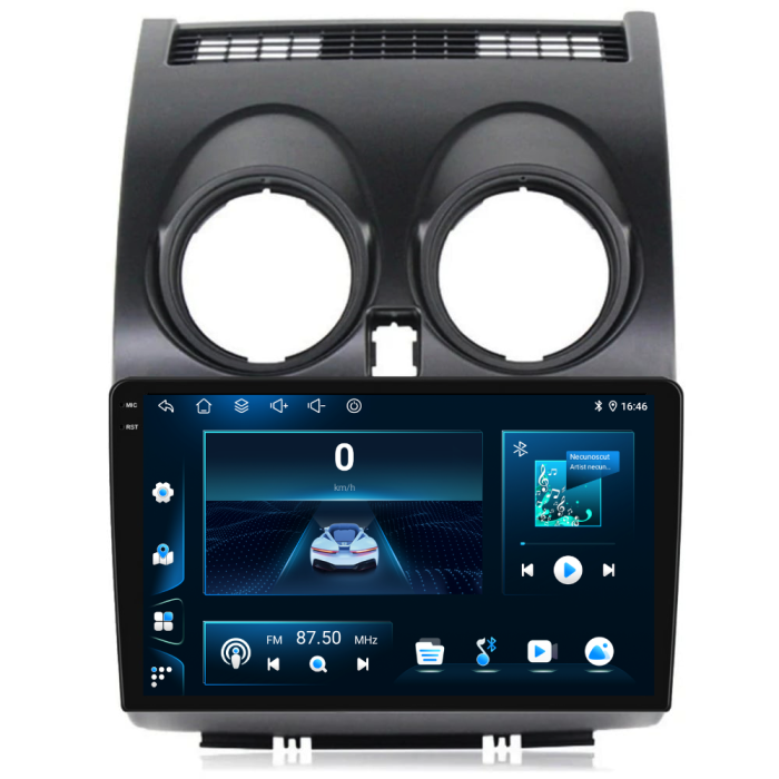 Navigatie Dedicata Nissan Qashqai J10 (2007-2013), 9Inch, 4Gb Ram, 64Gb Stocare, Carplay [7]