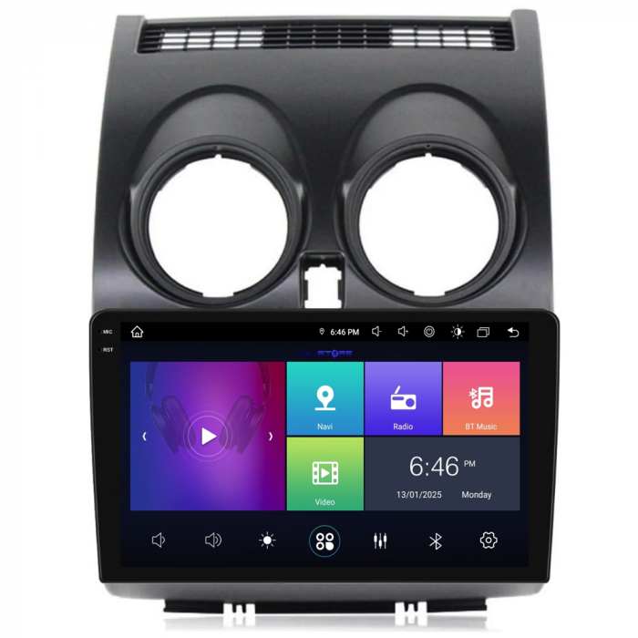 Navigatie Dedicata Nissan Qashqai J10 (2007-2013), 9Inch, 4Gb Ram, 64Gb Stocare, Carplay [7]