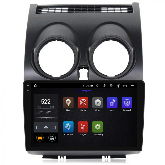 Navigatie Dedicata Nissan Qashqai J10 (2007-2013), 9Inch, 8Gb Ram, 256Gb Stocare, Carplay [6]