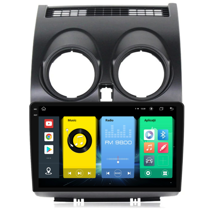 Navigatie Dedicata Nissan Qashqai J10 (2007-2013), 9Inch, 8Gb Ram, 256Gb Stocare, Carplay [7]