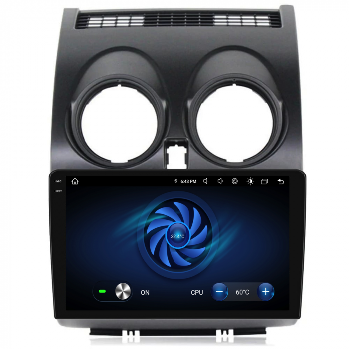 Navigatie Dedicata Nissan Qashqai J10 (2007-2013),QuadCore, 9Inch, 4Gb Ram, 64Gb Stocare, Carplay [7]