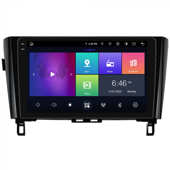 Navigatie Dedicata Nissan Qashqai J11, X Trail T32 (2013-2018), 10Inch, 4Gb Ram, 64Gb Stocare, Carplay [7]