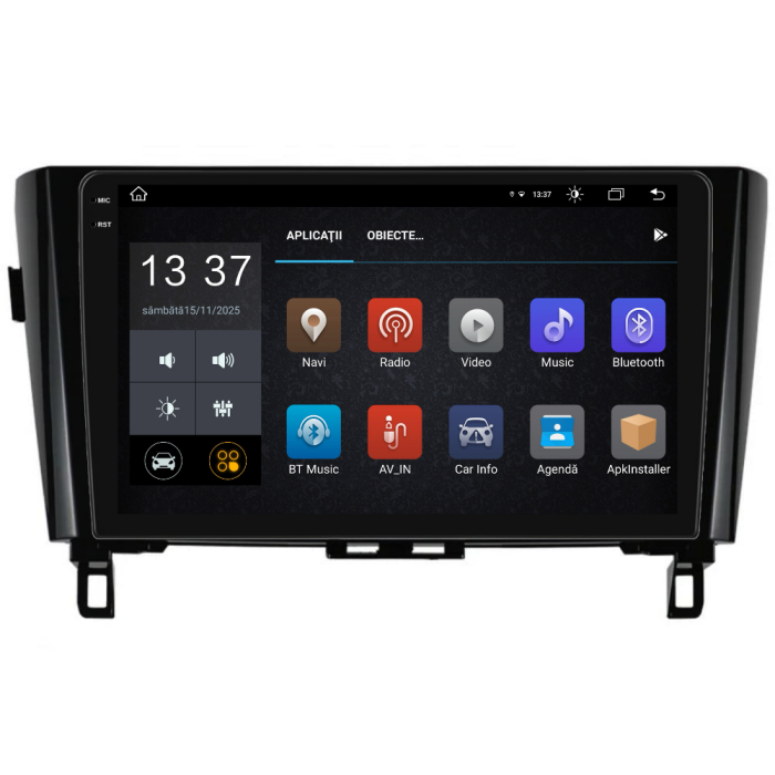 Navigatie Dedicata Nissan Qashqai J11, X Trail T32 (2013-2018), 2K, 4Gb Ram, 64Gb Stocare, Carplay [5]