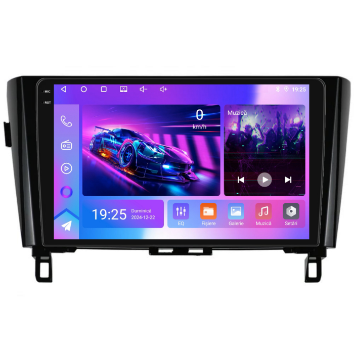Navigatie Dedicata Nissan Qashqai J11, X Trail T32 (2013-2018),QuadCore, 10Inch, 4Gb Ram, 64Gb Stocare, Carplay [8]