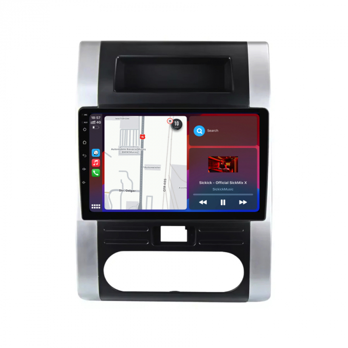 Navigatie Dedicata Nissan X-Trail T31 (2007 - 2015), 10Inch, 2Gb Ram, 64Gb Stocare, Carplay [3]