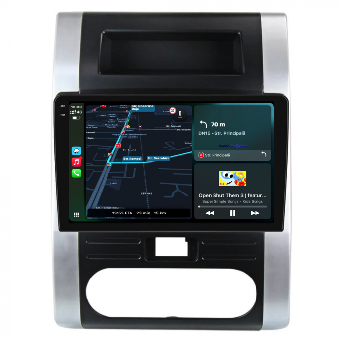 Navigatie Dedicata Nissan X-Trail T31 (2007-2015), 2K, 8Gb Ram, 256Gb Stocare, Carplay [2]