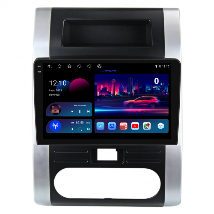 Navigatie Dedicata Nissan X-Trail T31 (2007-2015), 2K, 8Gb Ram, 256Gb Stocare, Carplay [4]