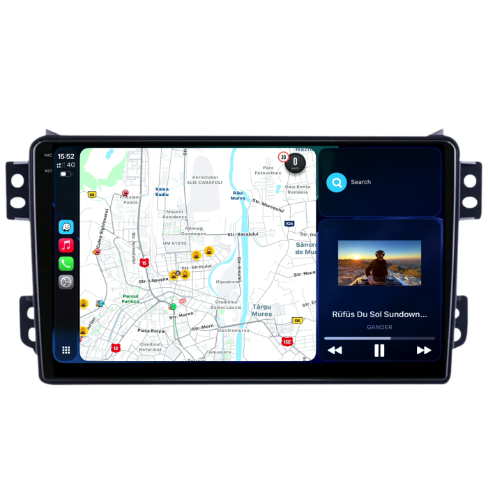 Navigatie Dedicata Opel Agila (2007-2014), 9Inch, 6Gb Ram, 128Gb Stocare, Carplay [2]