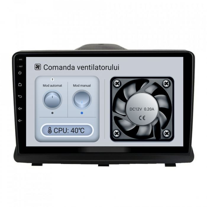 Navigatie Dedicata Opel Antara (2006-2016), 9Inch, 2Gb Ram, 64Gb Stocare, Carplay [6]