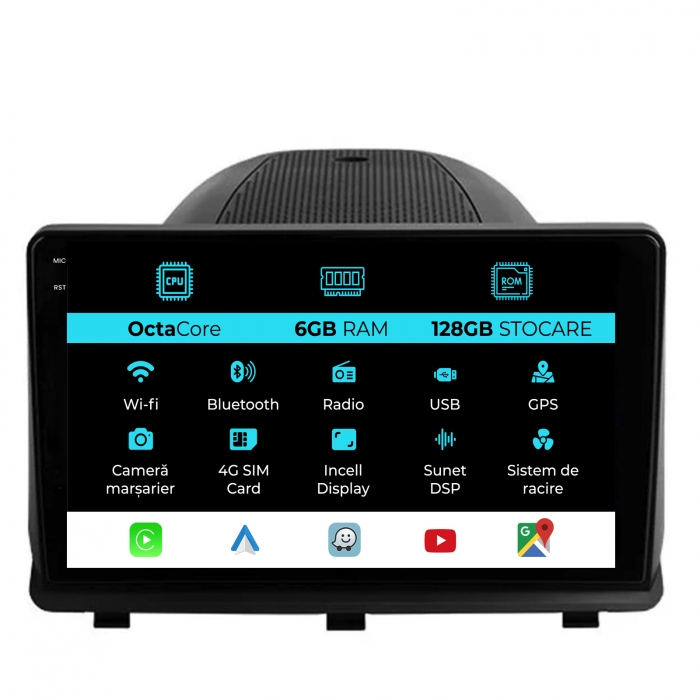 Navigatie Dedicata Opel Antara (2006-2016), 9Inch, 6Gb Ram, 128Gb Stocare, Carplay [1]