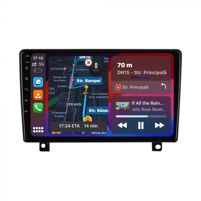 Navigatie Dedicata Opel Astra H (2004 - 2009), 9Inch, 1Gb Ram, 32Gb Stocare, Carplay [2]