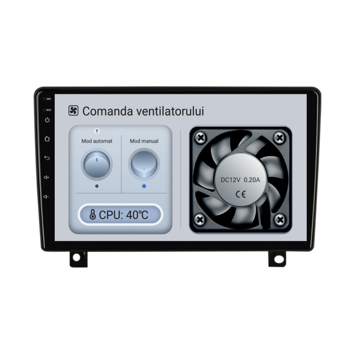 Navigatie Dedicata Opel Astra H (2004 - 2009), 9Inch, 1Gb Ram, 32Gb Stocare, Carplay [6]