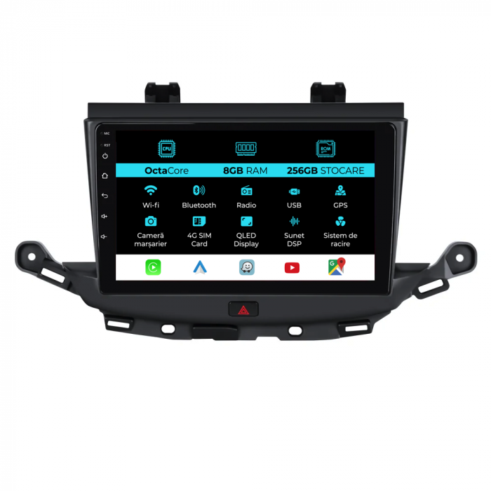 Navigatie Dedicata Opel Astra K (2016 - 2021) 9 Inch, 8Gb Ram, 256Gb stocare, Carplay [1]