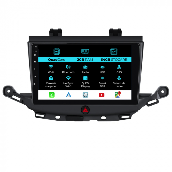 Navigatie Dedicata Opel Astra K Sedan (2016 - 2020), 9 Inch, 2Gb Ram, 64Gb stocare, Carplay [1]