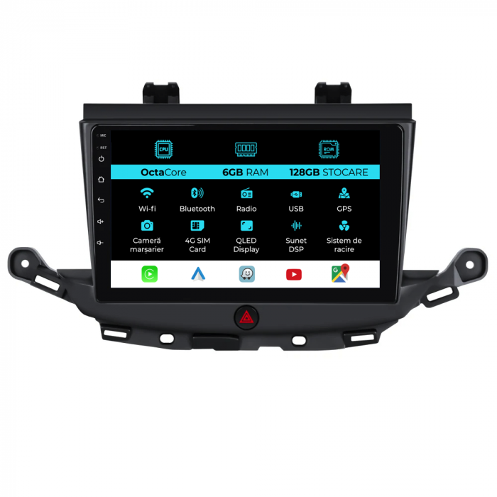 Navigatie Dedicata Opel Astra K Sedan (2016 - 2020), 9 Inch, 6Gb Ram, 128Gb stocare, Carplay [1]