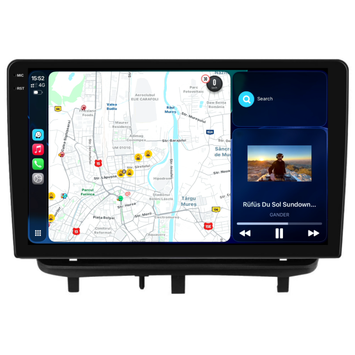 Navigatie Dedicata Opel Corsa D (2006-2014), 9Inch, 6Gb Ram, 128Gb Stocare, Carplay [2]