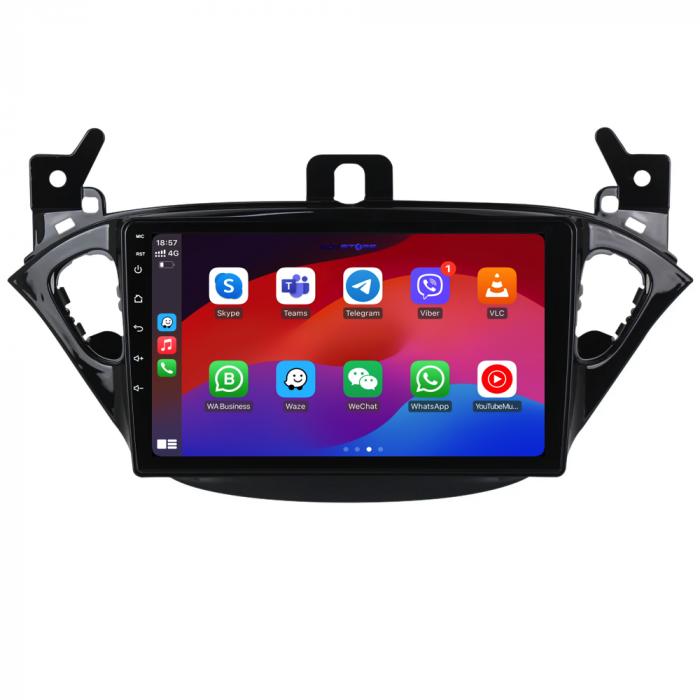 Navigatie Dedicata Opel Corsa E/Adam (2012 - 2019), 9Inch, 6Gb Ram, 128Gb Stocare, Carplay [4]