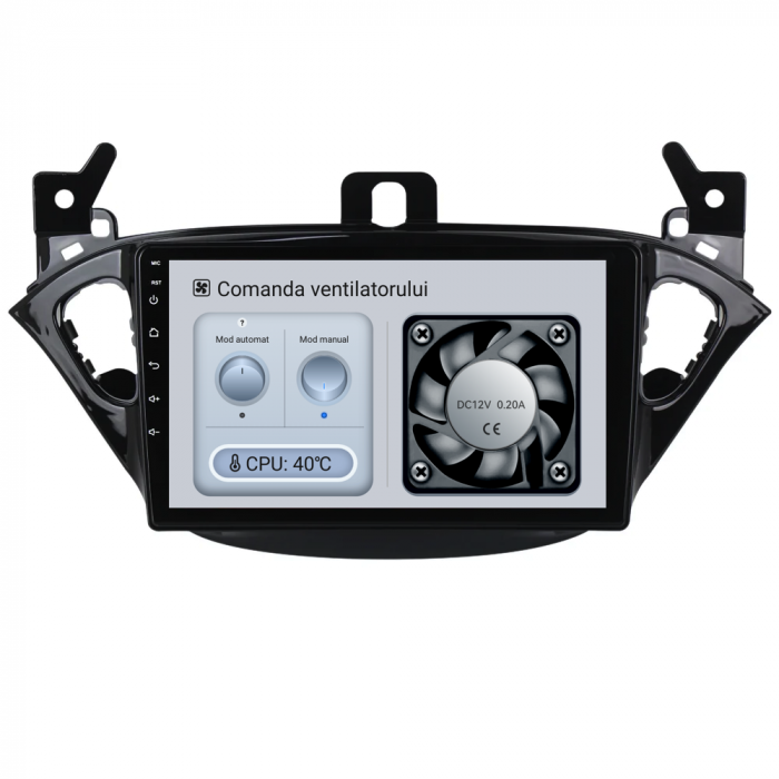 Navigatie Dedicata Opel Corsa E/Adam (2012 - 2019), 9Inch, 6Gb Ram, 128Gb Stocare, Carplay [6]