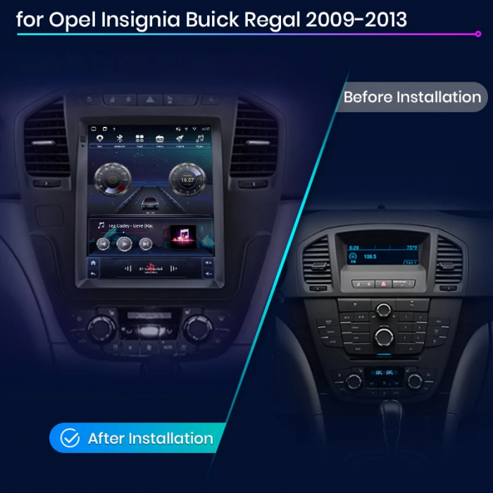 Navigatie Dedicata Opel Insignia (2008 - 2013) 9.7 Inch, 2Gb Ram, 64Gb stocare, Bluetooth, WiFi, Waze, Canbus [7]