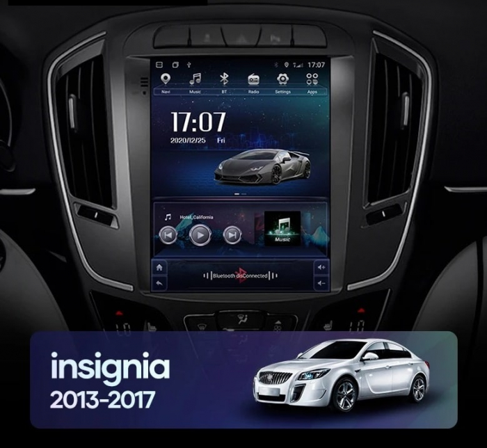 Navigatie Dedicata Opel Insignia (2013 - 2018) 9.7 Inch, 2Gb Ram, 64Gb stocare, Bluetooth, WiFi, Waze, Carplay [5]